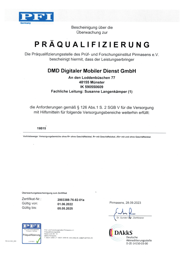 Qualitätsmanagement-System gem. ISO 9001:2008